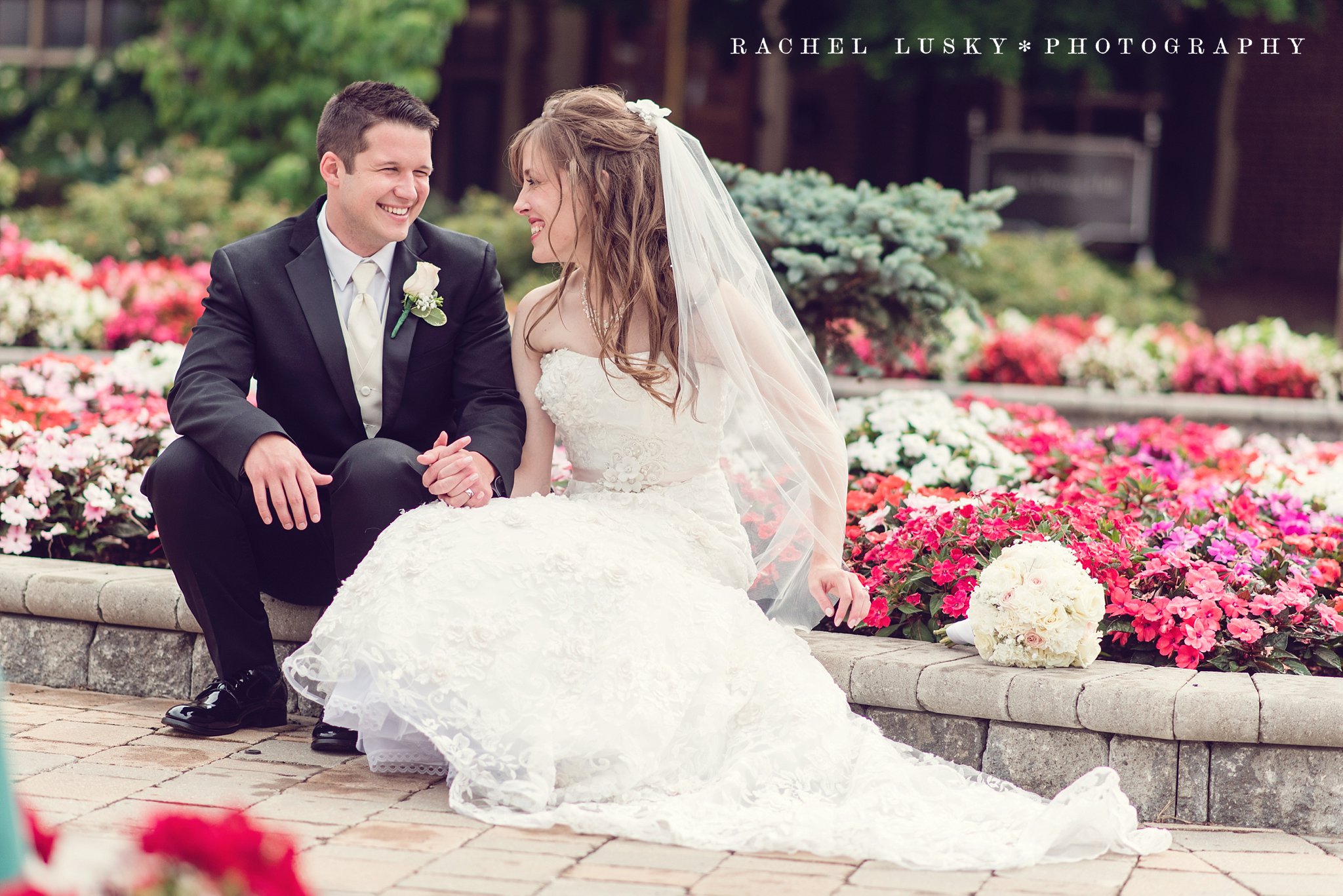 Mercyhurst University Wedding Photography, Erie PA Wedding Photographer, Blush Wedding, College Wedding