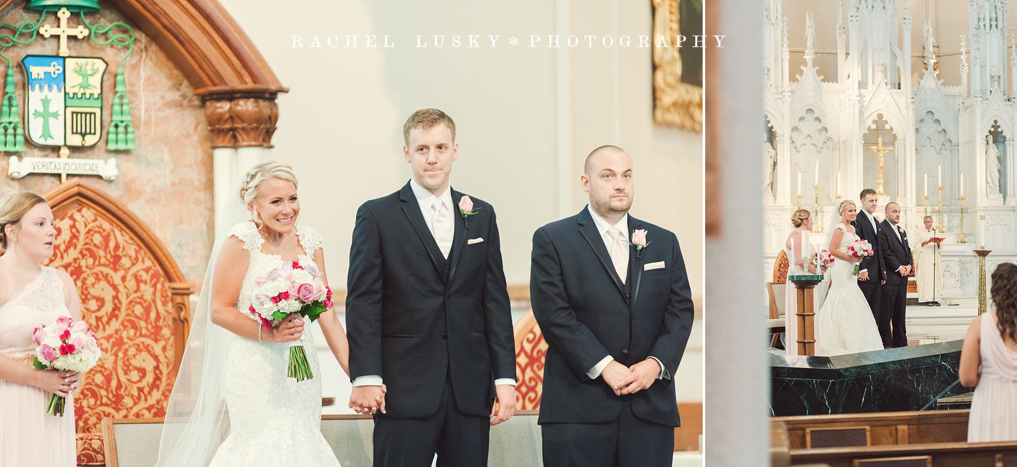 Erie PA Wedding Photographer, Saint Peters Cathedral Erie