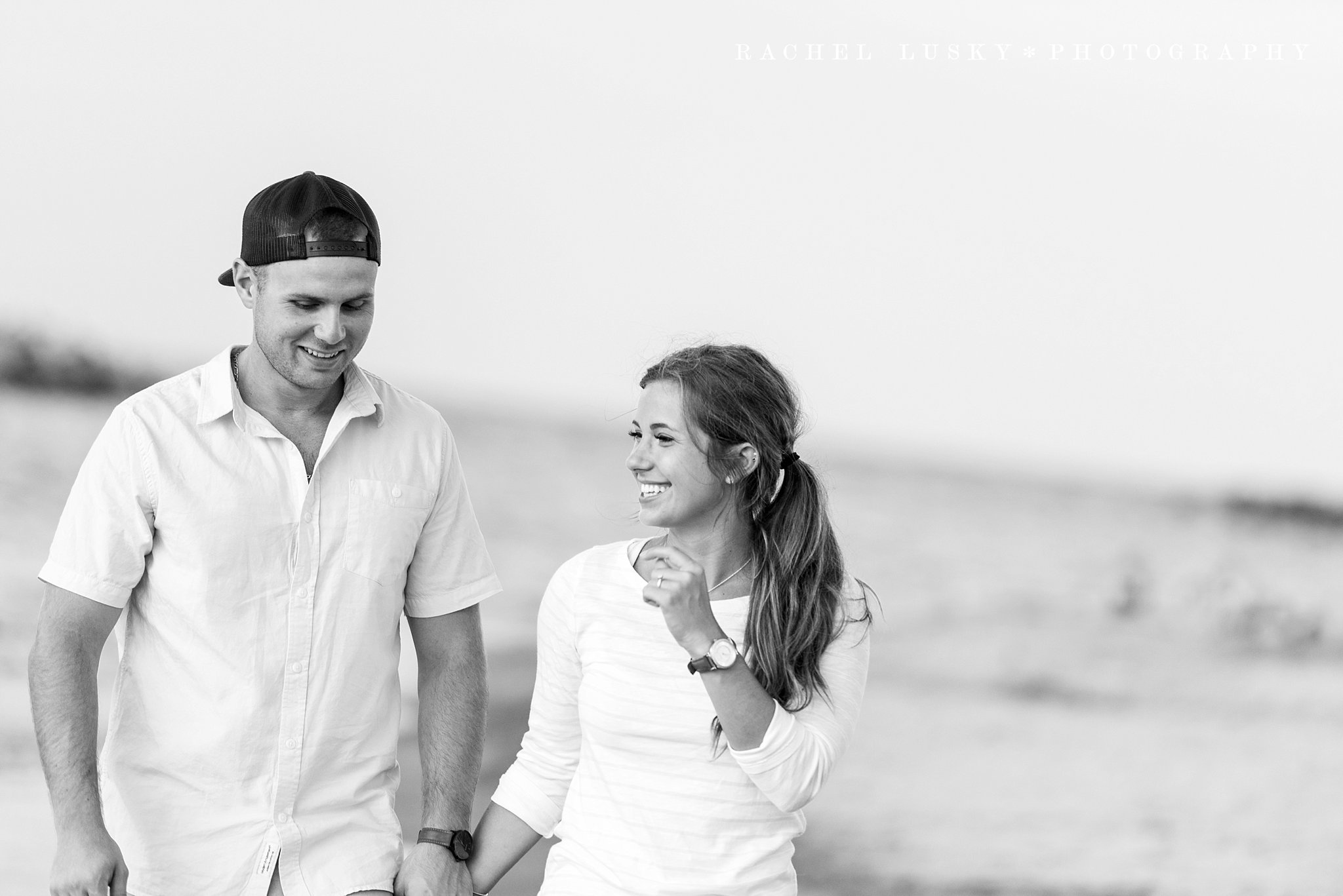 Erie PA Presque Isle Engagement Photography