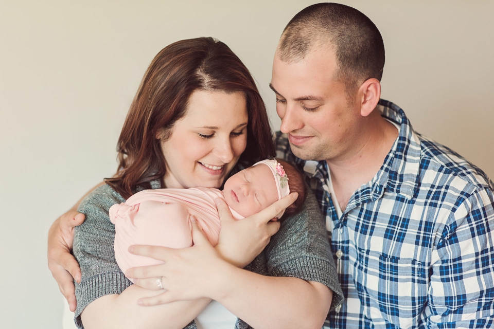 Erie PA Newborn Parent Photography